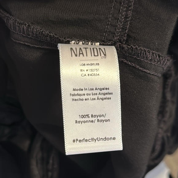 Nation Ltd. Ezra Satin Romper - Picture 9 of 9